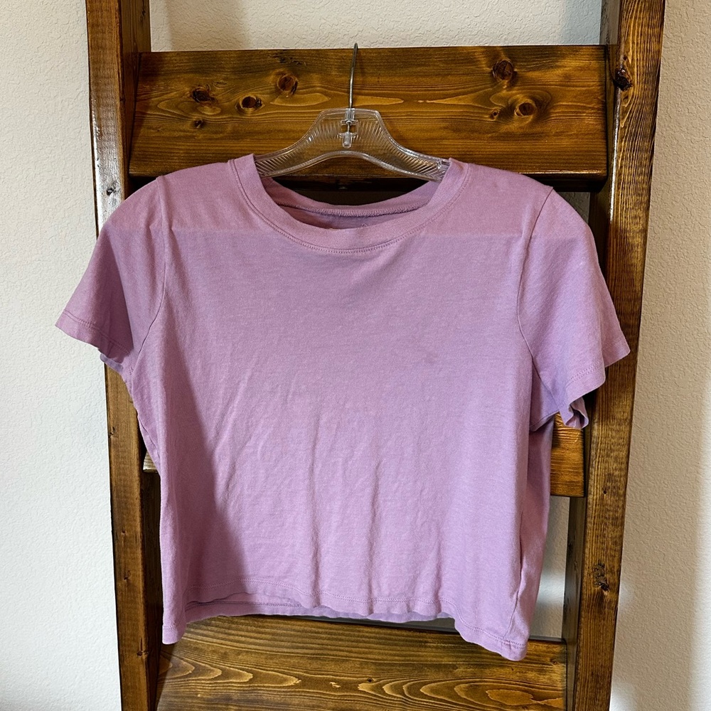 Madewell cropped tee